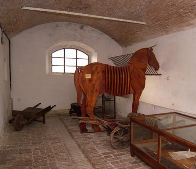 The ancient stable of the horses